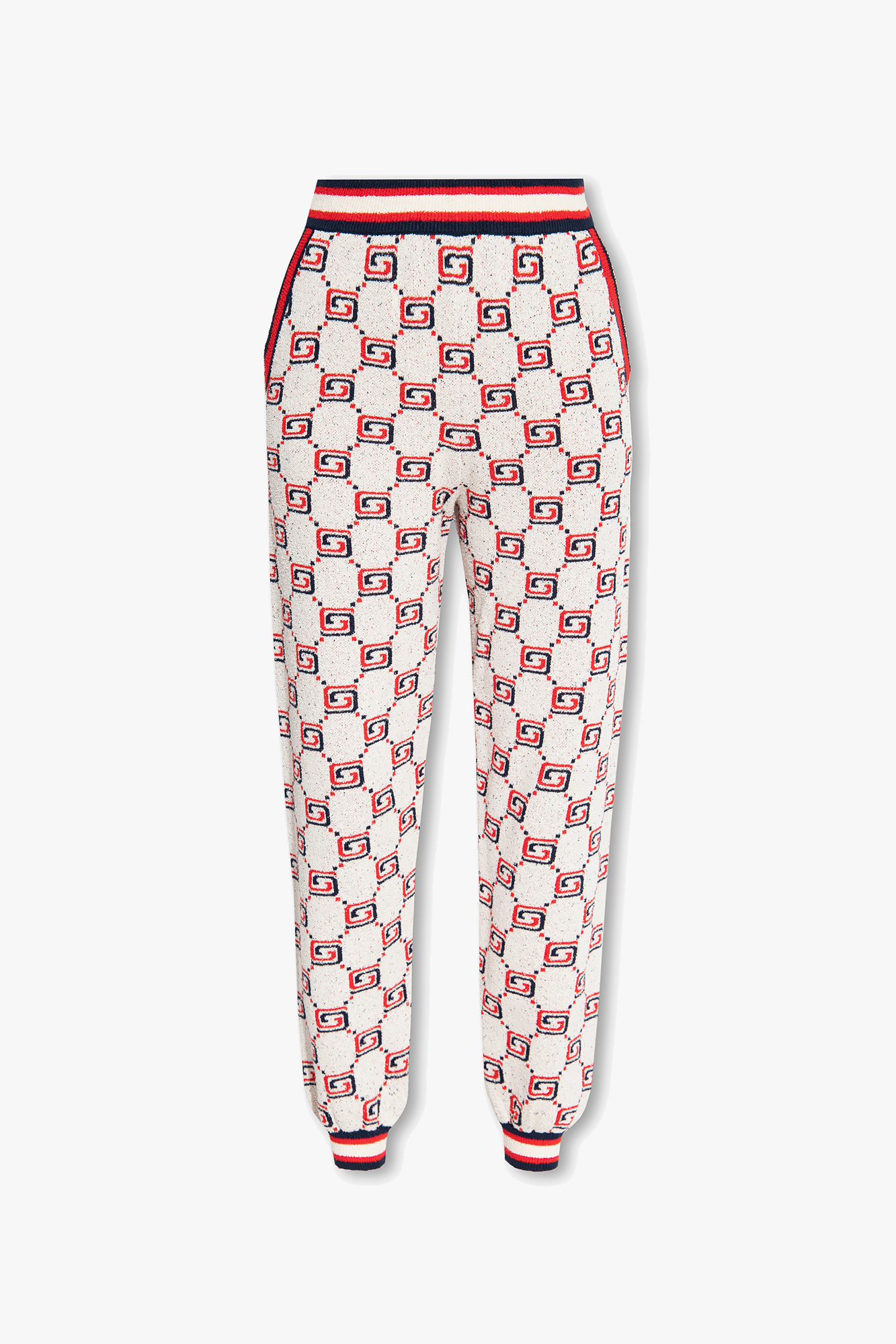 Cream Sweatpants with monogram Gucci Vitkac France